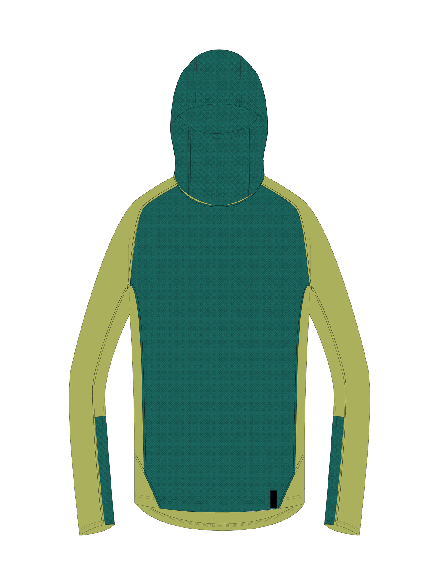 WS MOB Hybrid Hoody