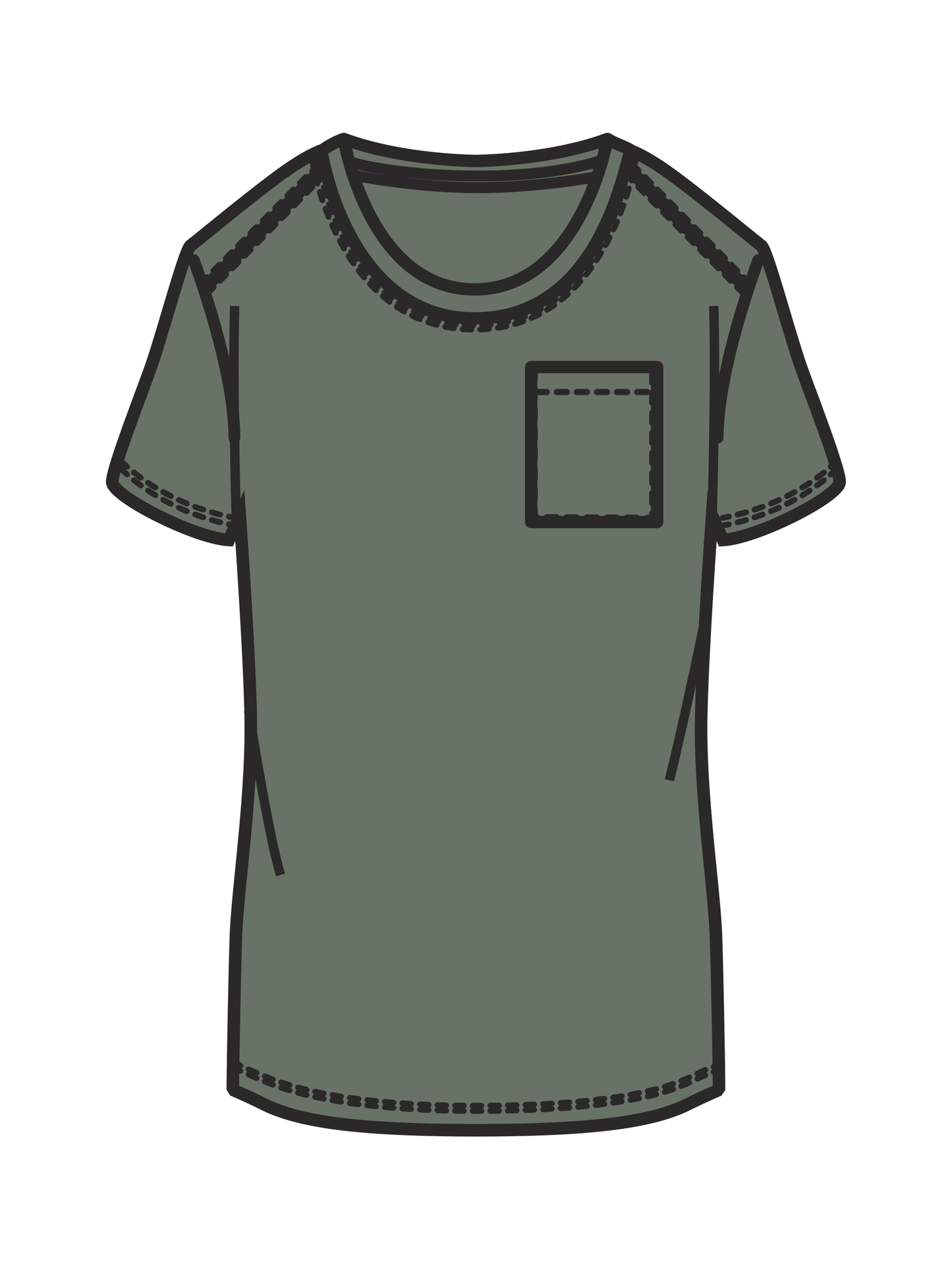 WS Vapor Pocket Tee