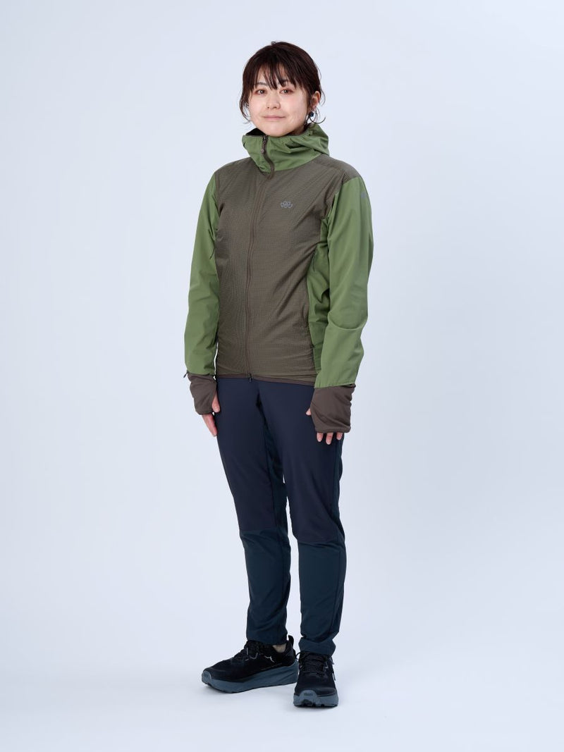 HPPE Wind Hoody 着用イメージ