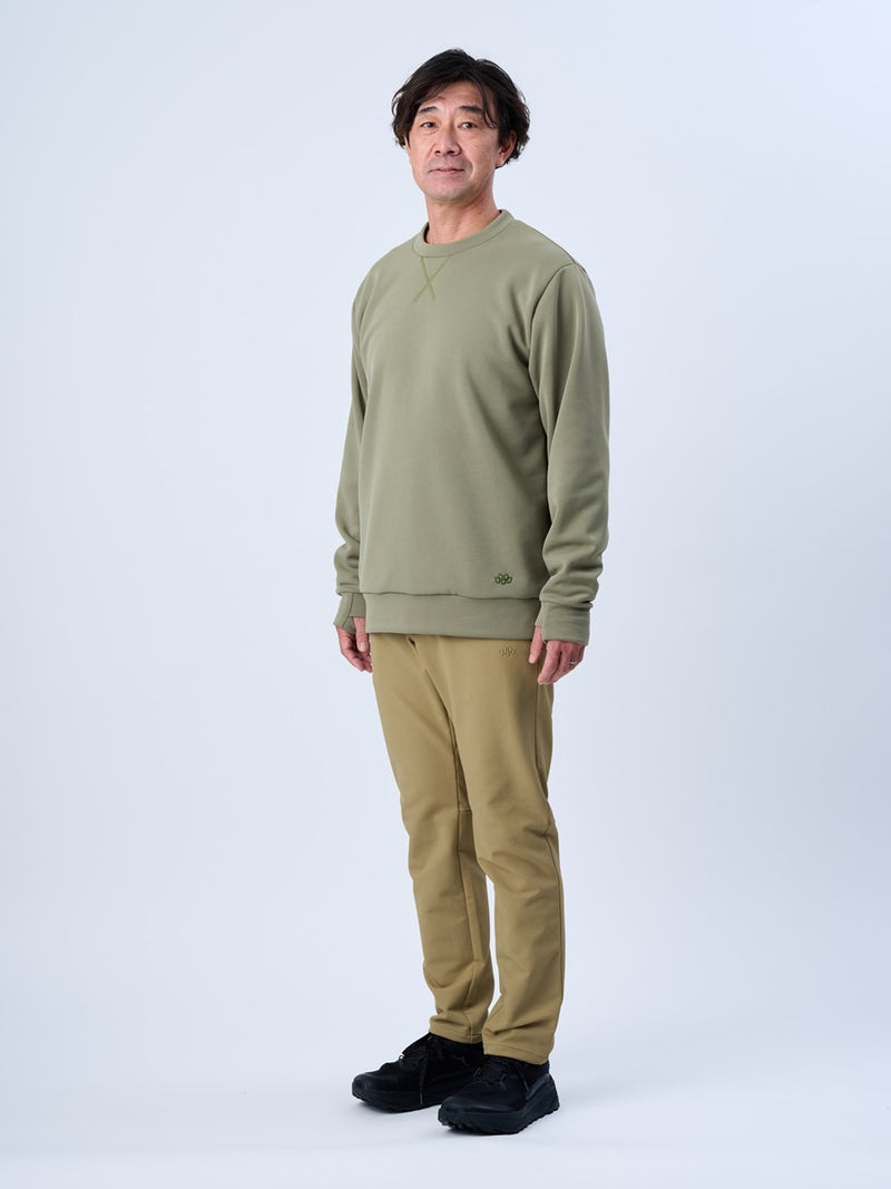OCTA Fleece Crew 着用イメージ
