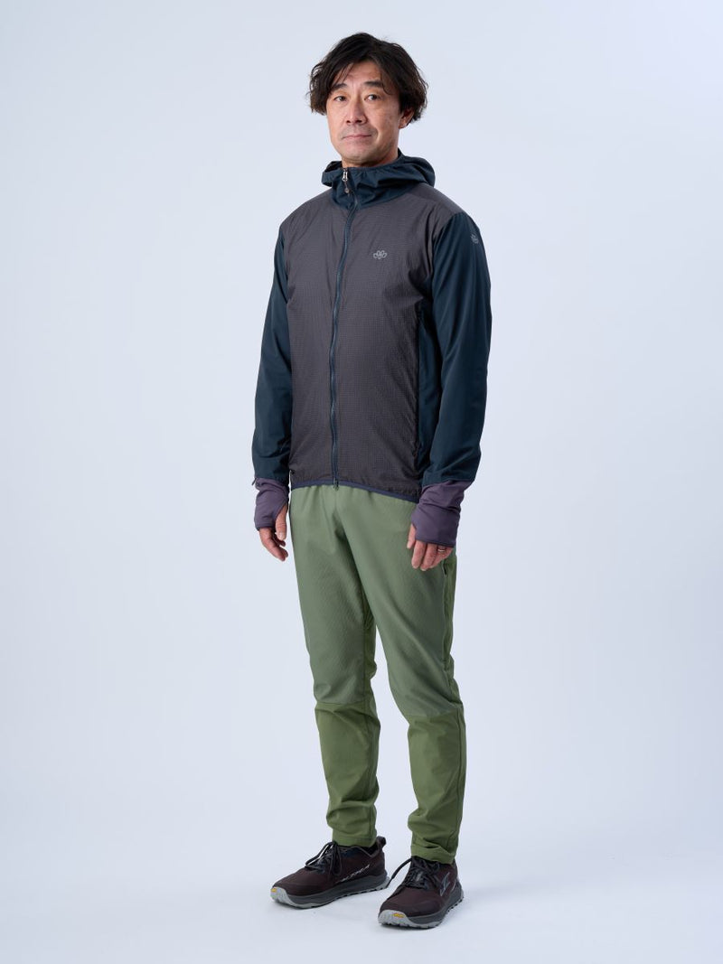 HPPE Wind Hoody 着用イメージ