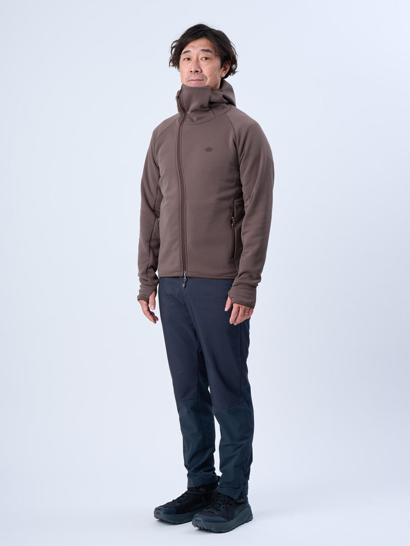 OCTA Fleece Tec Hoody 着用イメージ