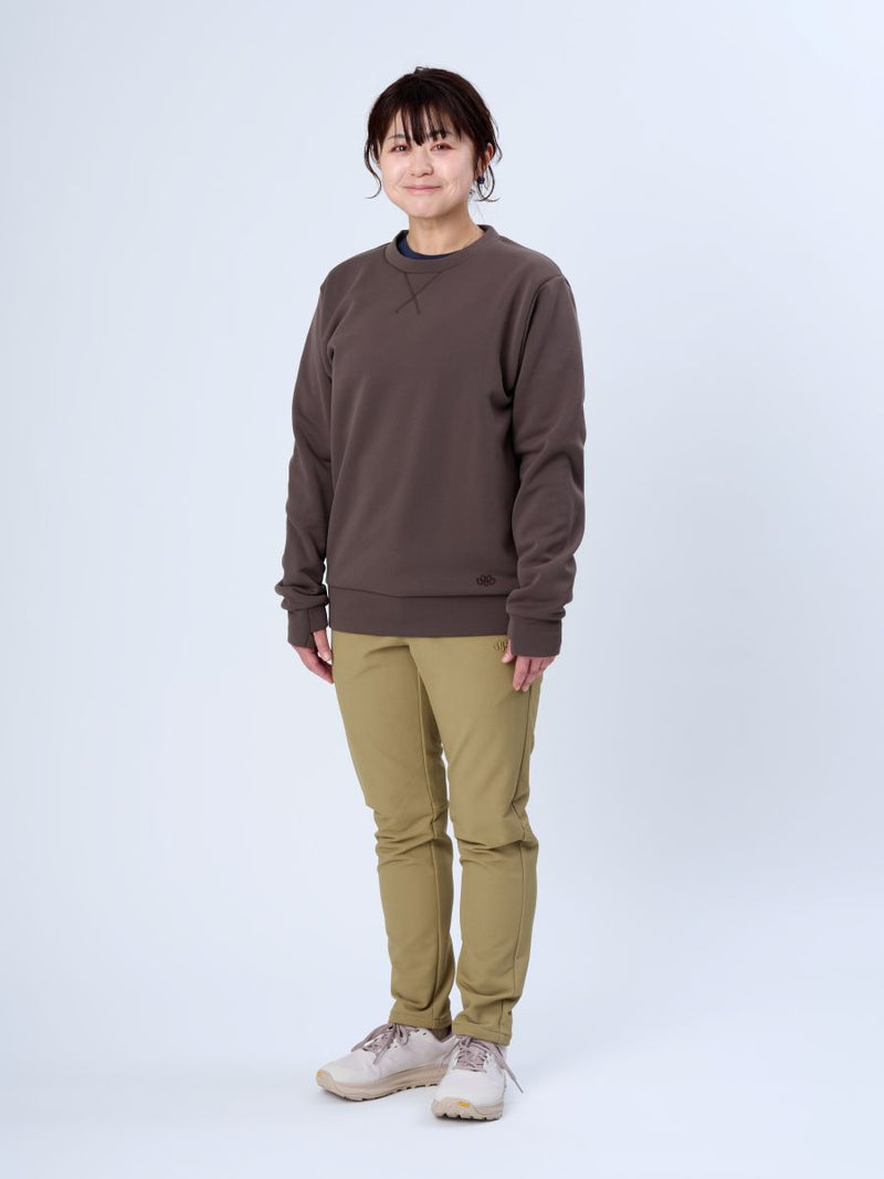 OCTA Fleece Crew 着用イメージ