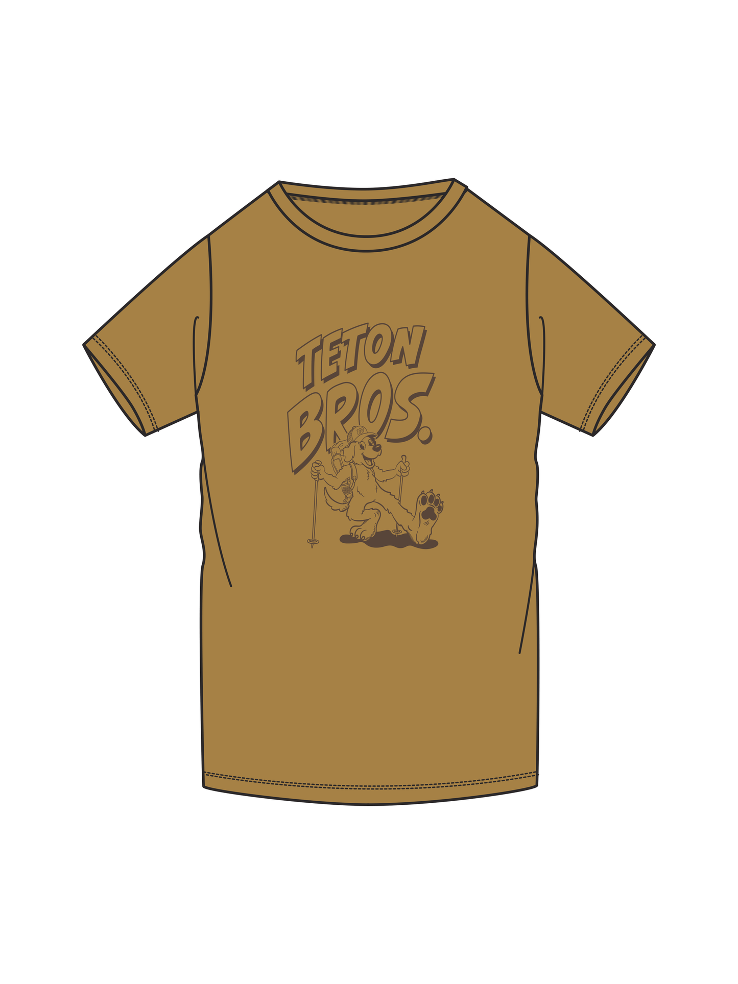 Hike Dog Tee