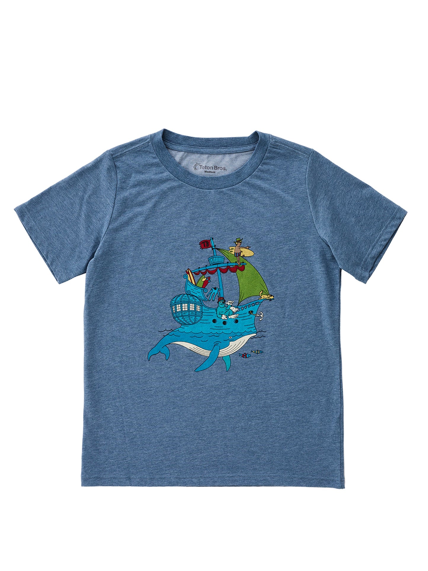 Whale shipTee
