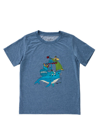 Whale shipTee